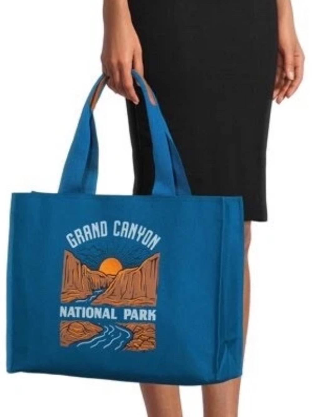 Grand Canyon National Park Blue Tote Bag